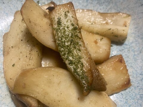 国宝茸のバター焼き